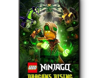 Ninjago Dragon Rising Season 4 png Releases April 2 2026 png digital download