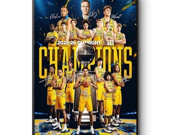 Descarga digital de los Michigan Wolverines (Banquetbol masculino, 2025-2026) B1G Big 10 (B1G)