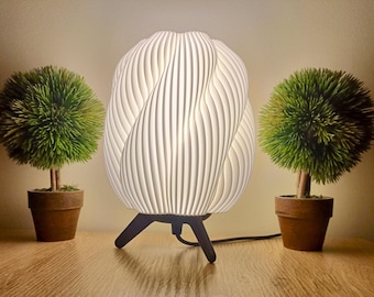 Zwart-witte lamp
