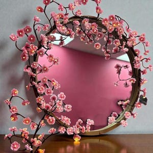 LED Cherry Blossom – Fairy Flower Wall Decor, Bendable Branch Garland, Cozy Bedroom & Home Lighting