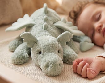 Pelúcia Dragão Sábio da Jellycat (50 cm / 88 cm) — Um companheiro exclusivamente macio e aconchegante para crianças, ideal para presentes de aniversário.