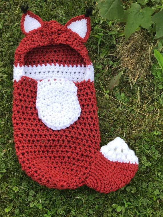 crochet baby swaddle