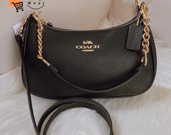 Mini Leather Shoulder Bag – Chain Strap Retro Handbag