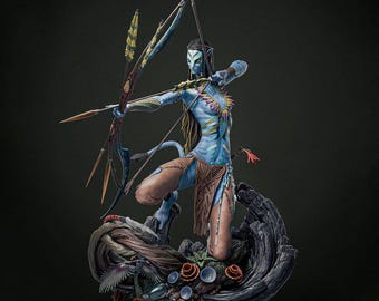 Neytiri 3D STL-standbeeldafdruk modelbestand