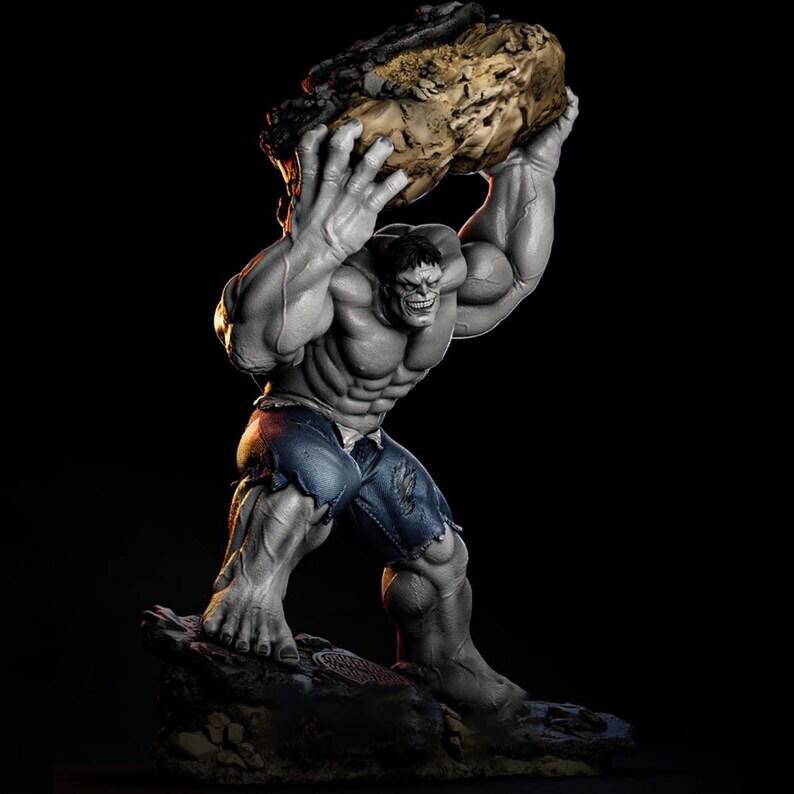 Hulk 3D STL Statue Print Model File - Etsy