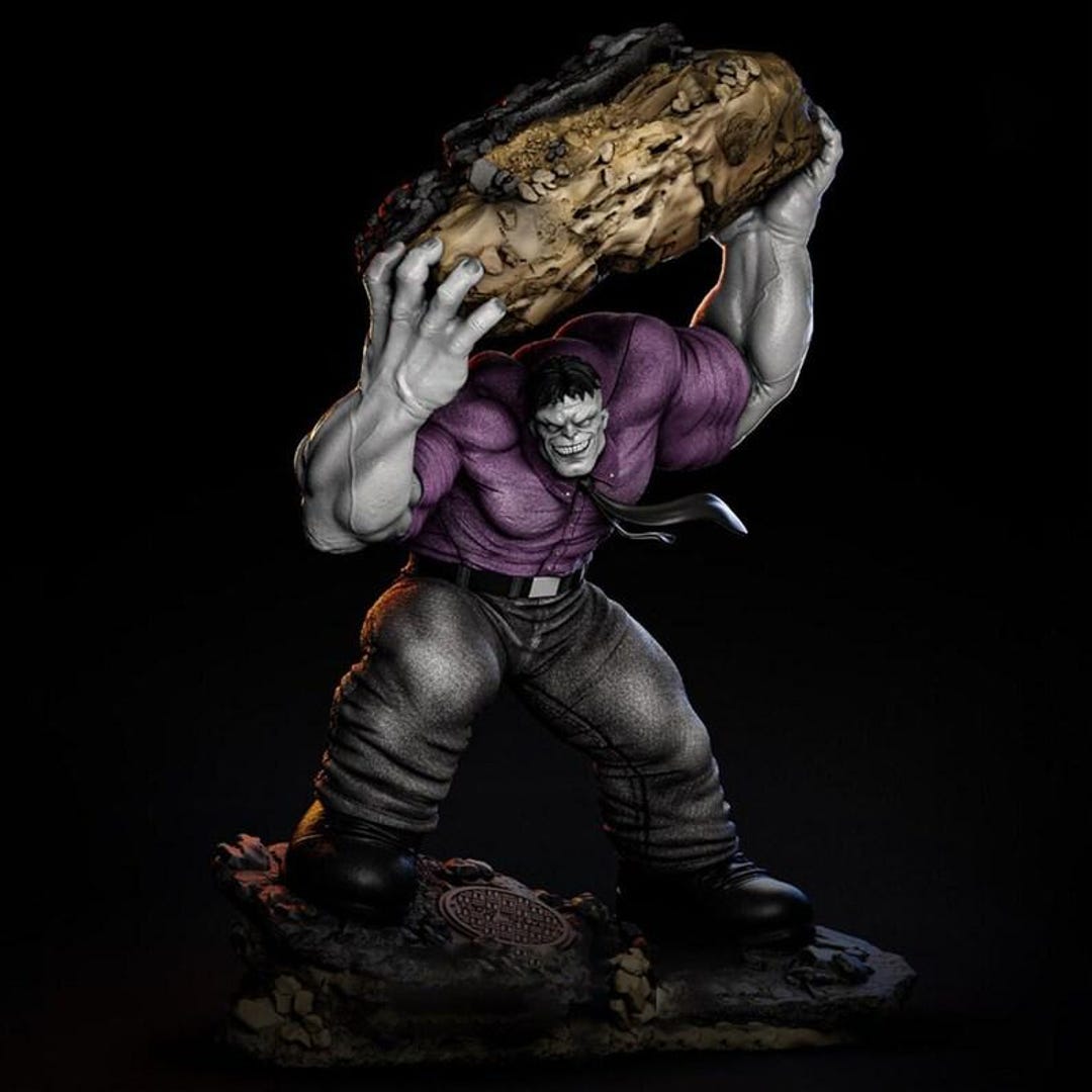 Hulk 3D STL Statue Print Model File - Etsy UK