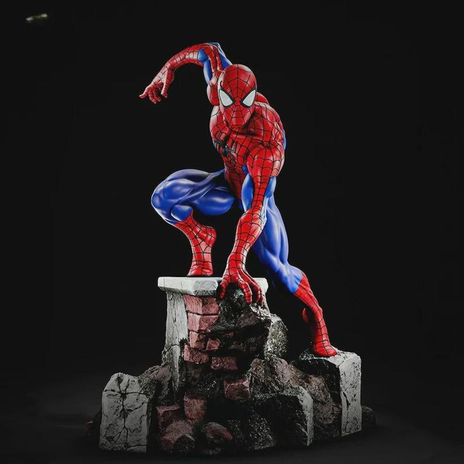 Spiderman Classic 3D STL Statue Print Model File - Etsy