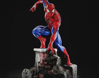 Spiderman Classic 3D STL-standbeeldafdruk Modelbestand