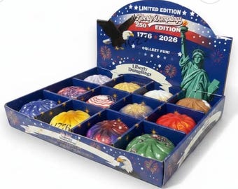 Liberty Dumpling Squishies - 250th Anniversary Edition