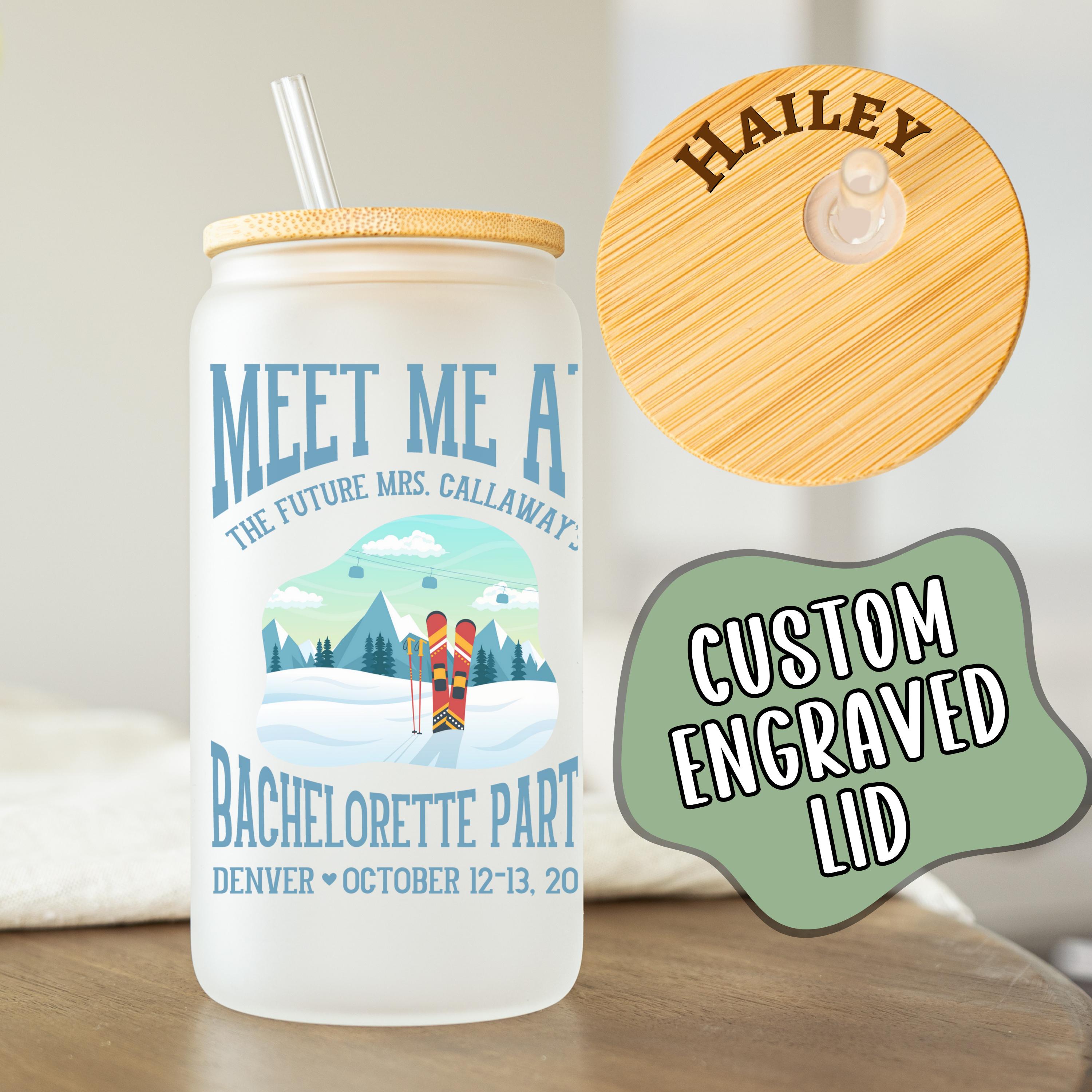 オーダー専用 Bachelorette Gift, Bridesmaid Gift, Maid of Honor Gift, Skiing