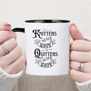 Knitting Gifts, Knitting Gift, Knitter Mug, Crafters Gift, Gift for Mother&#39;s Day, Gift for Grandma, Knitting Club Gift, Crochet Lover Gift