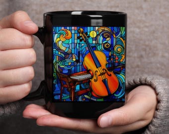 Beautiful Music Lover Gift, Unique Musical Gift for Friend, Gift for Music Teacher, Choir Director Birthday Gift, Cello Violin Bass Viola