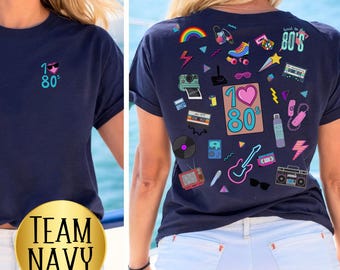 Gift for Her, Gift for Mom, Mothers Day Gift, 1980 gift, 50s Birthday 40s Birthday, Teacher Gift for Friend, Group Tee Gift, Moms Weekend