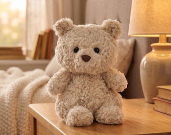 Jellycat Bartholomew Bear Junior Plush-Unique Birthday ,Gift for Her,Cute Gift for Kids, Anniversary Present