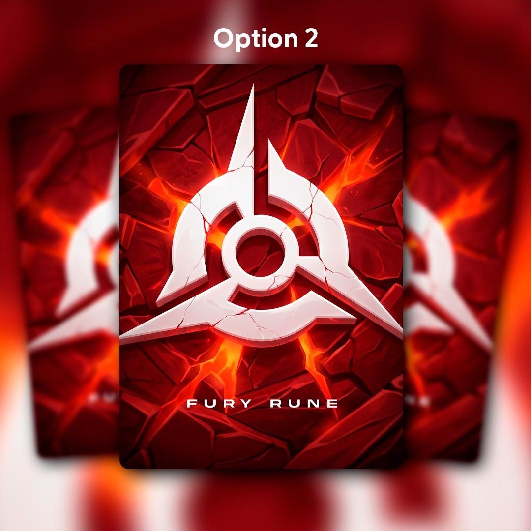 Fury Rune Card Custom - Altered Riftbound Proxy - Etsy UK