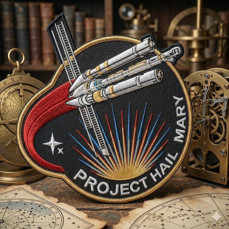 Project Hail Mary Patch - Etsy