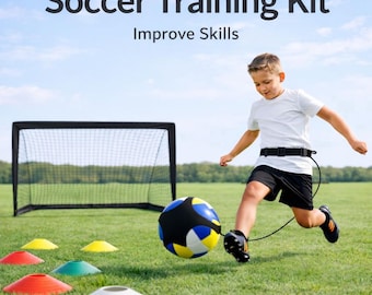 Fußball-Trainingsset für Kinder - Geschenk für Jungen und Mädchen im Alter von 4 - 14 Jahren