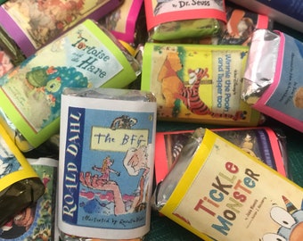 24 Children's Storybook Hershey Miniature wrapped Candy Bars