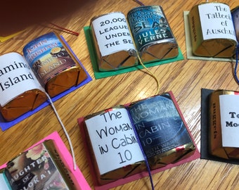 Adult/Young Adult Candy Book favors - great for any book themed event -bridal shower, birthday, retirement, wedding, book club, graduation