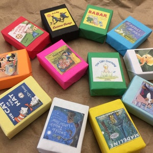 Twelve Children&#39;s Storybook Story book mini guest soaps