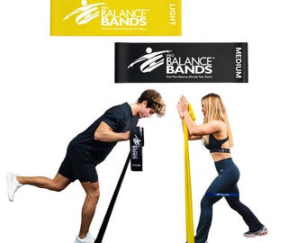 Bande elastiche di resistenza in lattice naturale da 72" – Pro Balance, video di allenamento