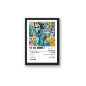 The New Abnormal Album Art Poster, Indie Rock Music Print