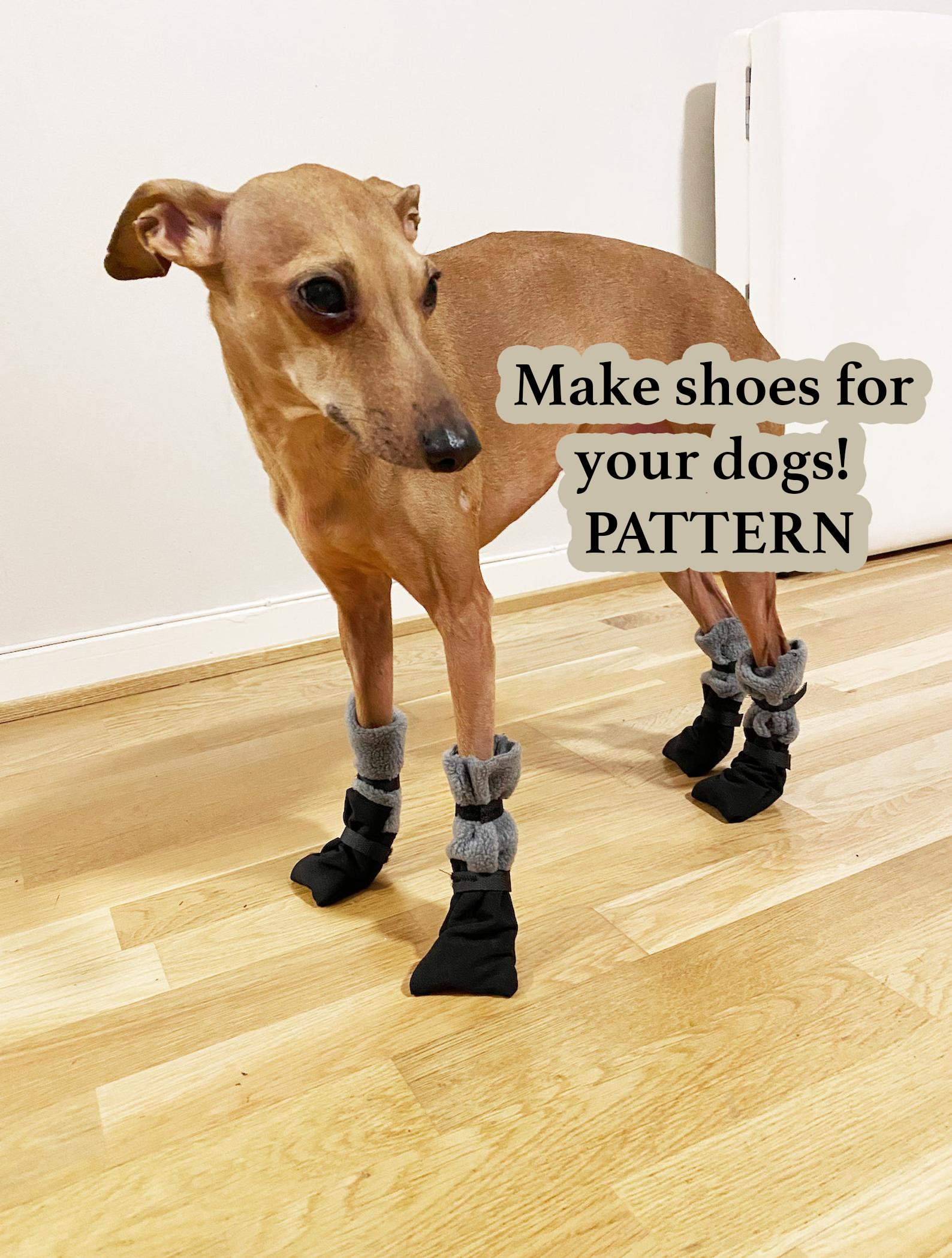 Shoes PATTERN for Dogs Italian Greyhound Whippet Saluki Etsy Canada