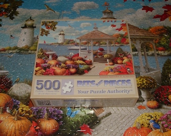 COMPLETE - Bits & Pieces - 500 Pc. Jigsaw Puzzle - "Autumn Splender"