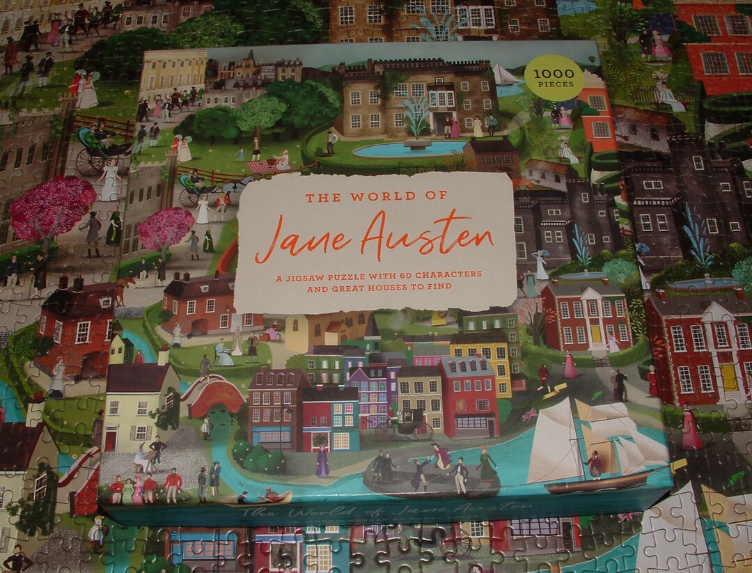 COMPLETE Laurence King 1000 Pc. Jigsaw Puzzle 