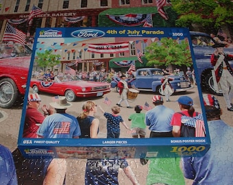 Kevin Walsh - White Mountain 1000 Pc. Jigsaw Puzzle - "4th of July Parade"