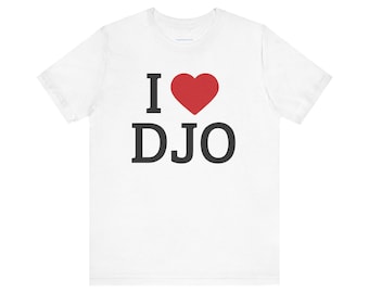 Camiseta I DJO / Camiseta I Heart DJO