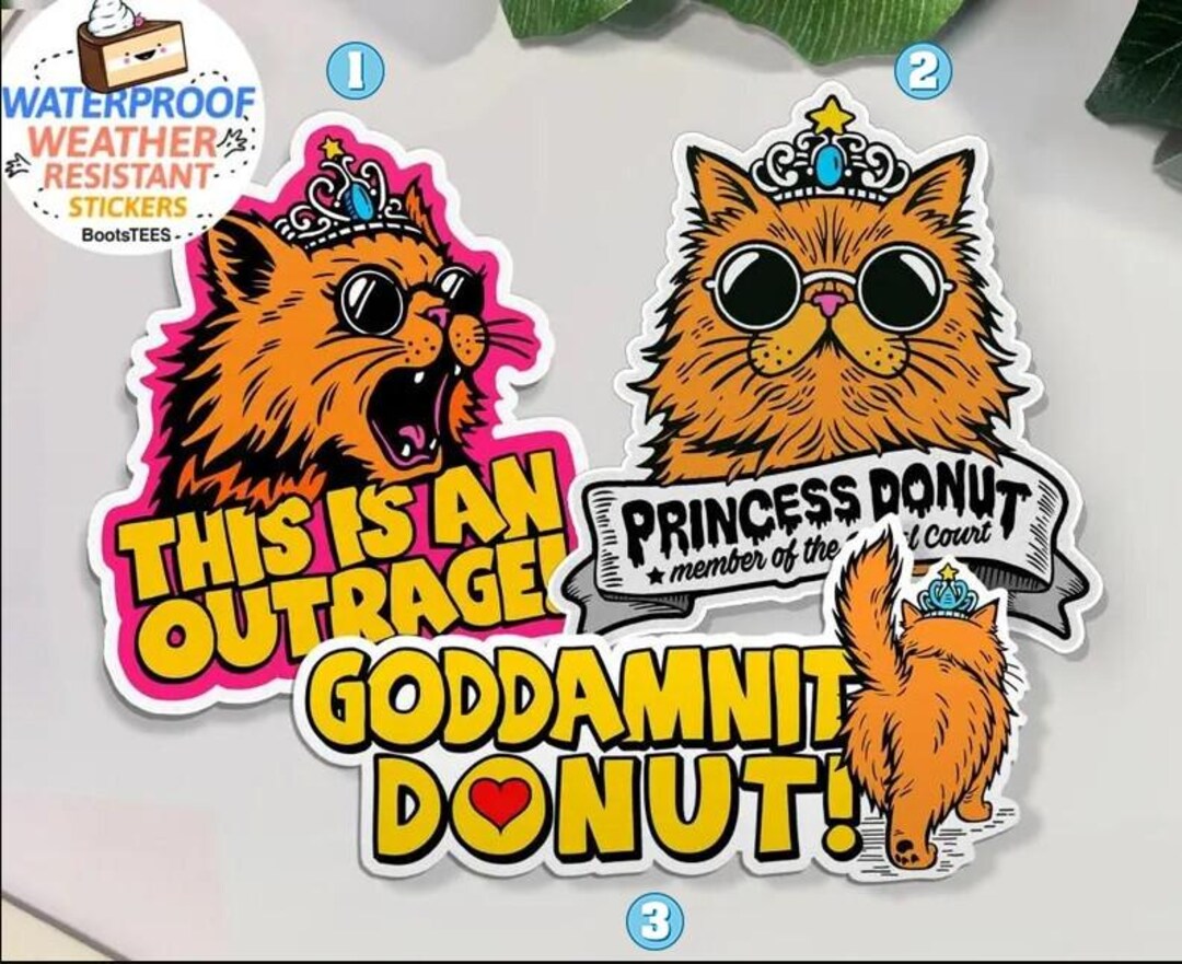 Princess Donut Sticker Pack: Dungeon Crawler Carl Sticker Set ...