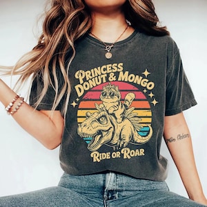 Camiseta de la Princesa Donut y Mongo, camiseta de Carl de Dungeon Crawler, moda geek 342xcjh