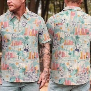 bulbasaur dress shirt Bulbasaur Pattern Pokemon Button Up Hawaiian Shirt