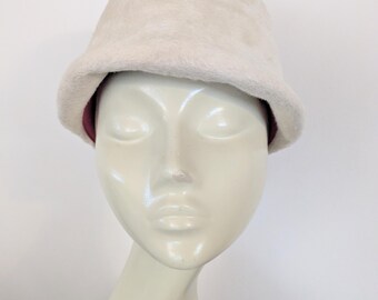 50s Monsiuer Jacques mink fur hat Vintage 1950s Monsieur Jacques Ivory Genuine Mink Fur Hat - Etsy main image 4