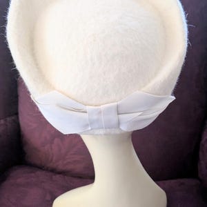 Vintage 1950s Italian Hare Fur Felt Cloche Hat Cream Joske’s Union Made Vintage | Accessories | Cocktail Hat | Poshmark main image 3