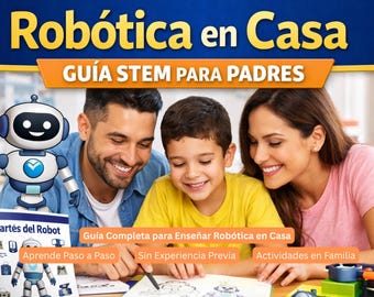 Robótica STEM para Principiantes | Presentación Lista para Proyectar | 8–14 PDF