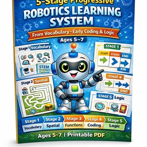 Od wczesnej robotyki do opanowania logiki | Program nauczania kodowania STEM dla dzieci w wieku 5–7 lat