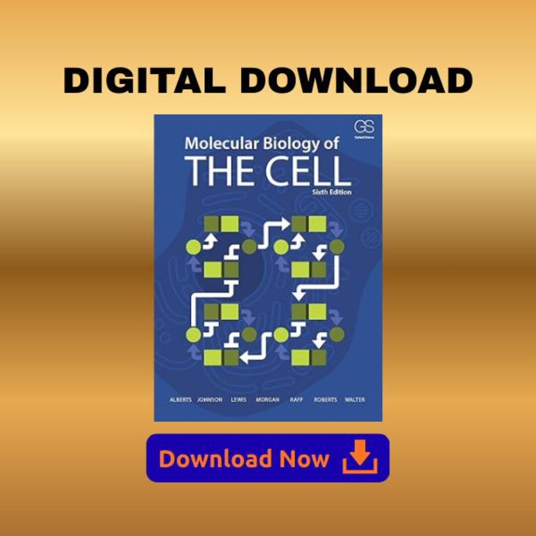 Molecular Biology of the Cell 6th Edition | OFFLINE READ - Etsy