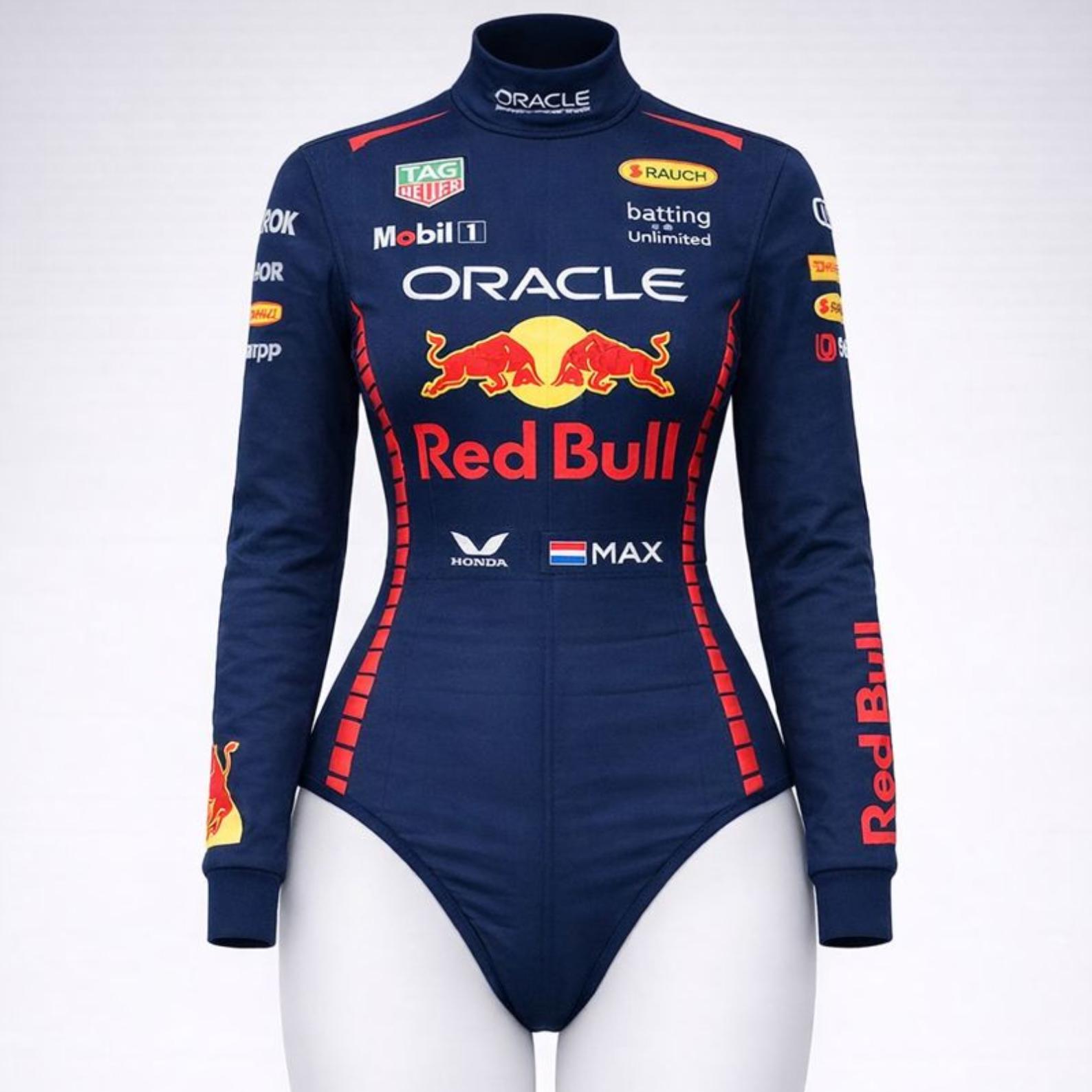 Formula 1 Red Bull Max Verstappen Bodysuit – Official Team-inspired ...