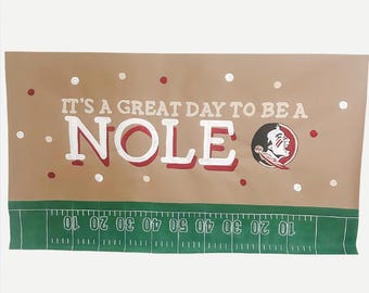 Individuell bemaltes Banner, Geburtstagsbanner, Heckklappenbanner, Sportschild, Partydeko, Eventdekoration, Bemaltes Schild, Gameday Banner