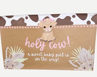 Kundenspezifisches gemaltes Banner, Geburtstagsbanner, erster Geburtstagsbanner, Geburtstagsschild, Partydekor, Eventdekoration, bemaltes Schild, braunes Banner