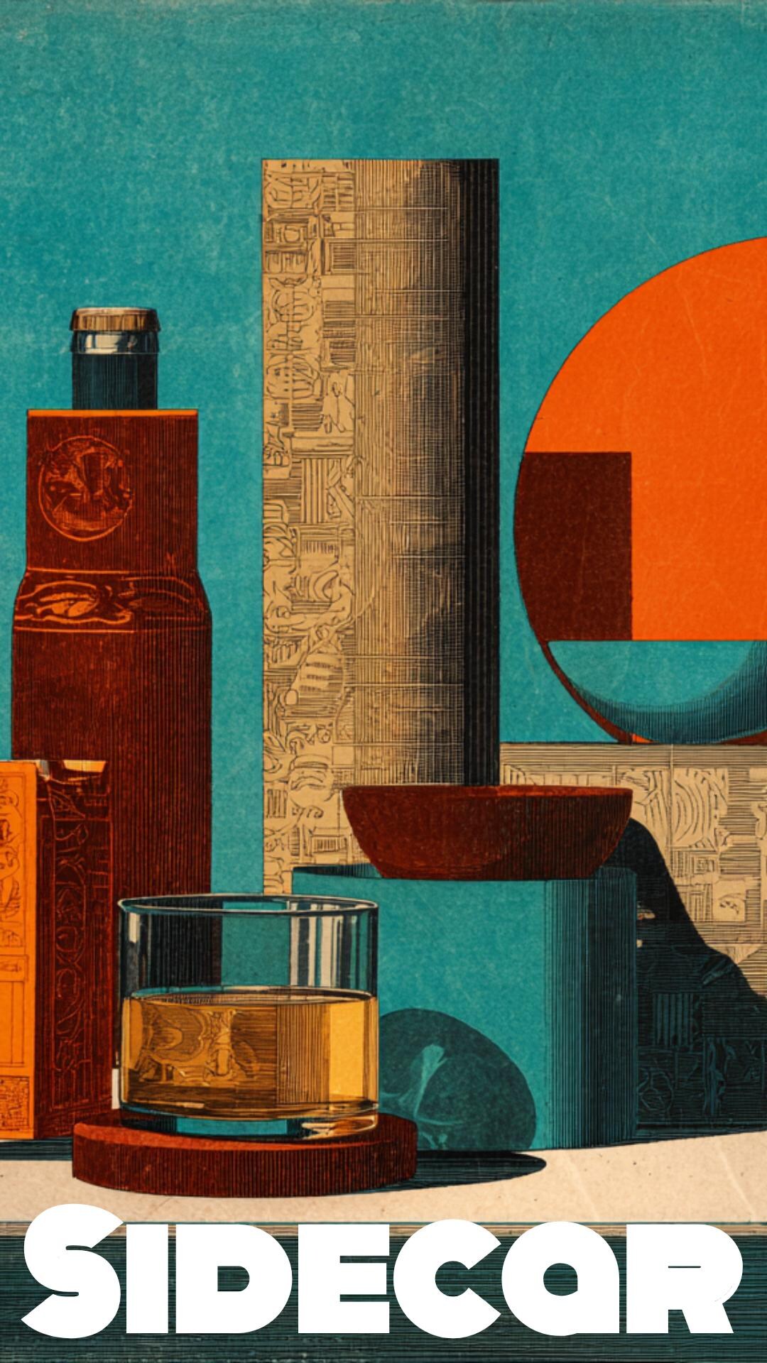 Art Deco Cocktail Advertising Poster - Etsy UK