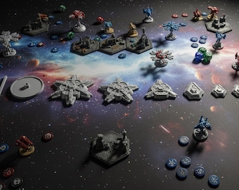 Cygnian Hive Incursion Bundle | Alien Bio-Ships for Battlefront Valkyrie & Starfinder | Sci-Fi Fleet