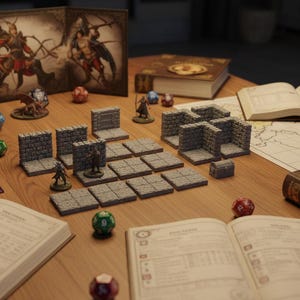 The Square Chamber | Balanced Room | Dragonlock Dungeons | Fat Dragon Games