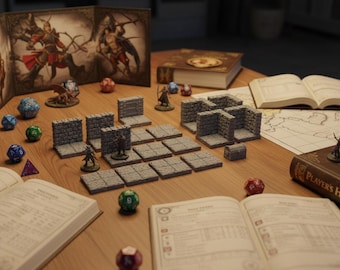 Die Viereckige Kammer | Ausgewogener Raum | Drachenschloss-Dungeons | Fat Dragon Spiele