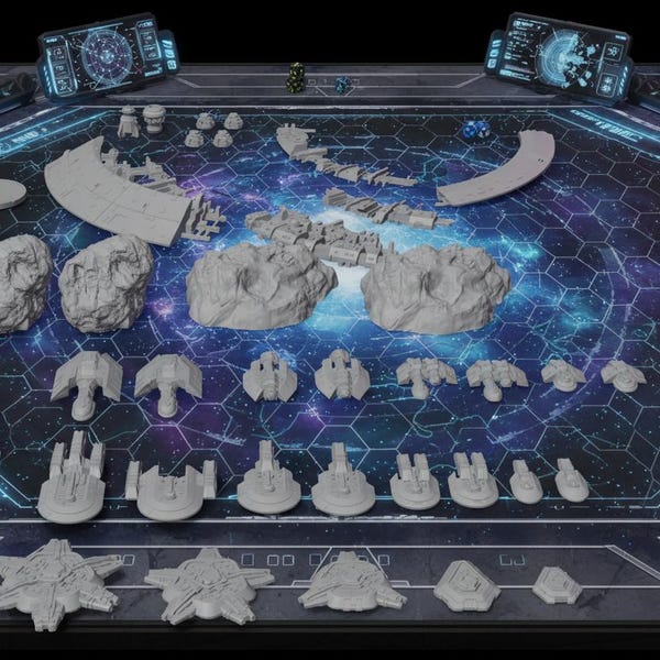 Space Hex Map - Etsy
