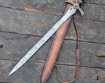 Collectors Edition Goldryn Sword Thrones of Glass Replica Sword  Princess Sword With Sheath