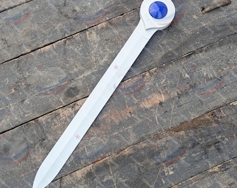 Collector Edition Finn's White Sword Replica with Sheath – Fantasy Adventure Sword