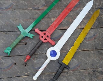 Collector Edition Finn Swords Replica | Steel Blade with Sheath (Set of 4)
